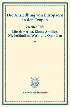  Die Ansiedlung von Europäern in den Tropen | eBook | Sack Fachmedien