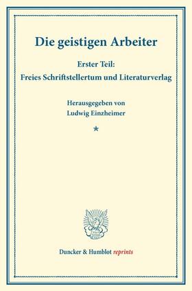Einzheimer | Die geistigen Arbeiter. | E-Book | sack.de