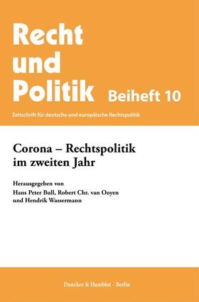 Wassermann / Bull / Ooyen |  Corona – Rechtspolitik im zweiten Jahr | eBook | Sack Fachmedien
