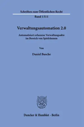 Busche |  Verwaltungsautomation 2.0. | eBook | Sack Fachmedien