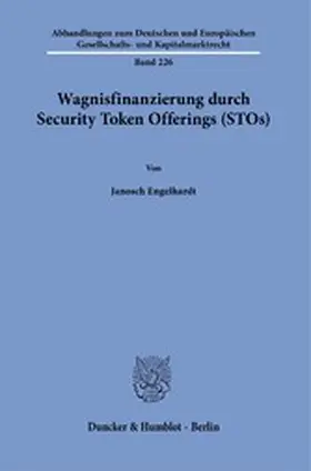 Engelhardt |  Wagnisfinanzierung durch Security Token Offerings (STOs). | eBook | Sack Fachmedien