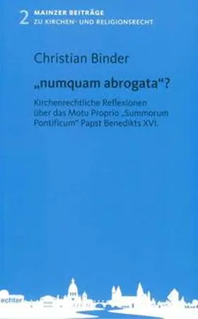 Binder |  „numquam abrogata“? | Buch |  Sack Fachmedien