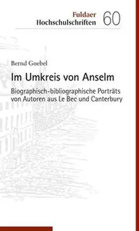 Goebel |  Im Umkreis von Anselm | Buch |  Sack Fachmedien