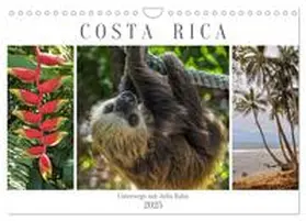 Hahn / CALVENDO |  Costa Rica - unterwegs mit Julia Hahn (Wandkalender 2025 DIN A4 quer), CALVENDO Monatskalender | Sonstiges |  Sack Fachmedien