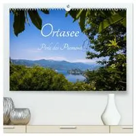 Müller / CALVENDO |  Ortasee - Perle des Piemont (hochwertiger Premium Wandkalender 2025 DIN A2 quer), Kunstdruck in Hochglanz | Sonstiges |  Sack Fachmedien