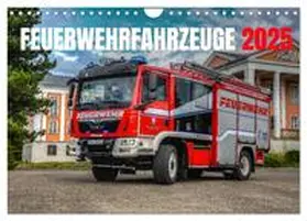 CALVENDO / 112 |  Feuerwehrfahrzeuge (Wandkalender 2025 DIN A4 quer), CALVENDO Monatskalender | Sonstiges |  Sack Fachmedien