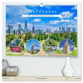 Meyer / CALVENDO |  Melbourne - Sympathische Metropole Australiens (hochwertiger Premium Wandkalender 2025 DIN A2 quer), Kunstdruck in Hochglanz | Sonstiges |  Sack Fachmedien