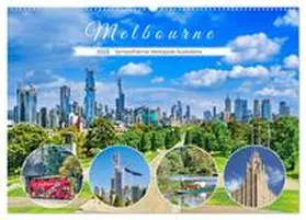 Meyer / CALVENDO |  Melbourne - Sympathische Metropole Australiens (Wandkalender 2025 DIN A2 quer), CALVENDO Monatskalender | Sonstiges |  Sack Fachmedien