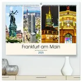 Müller / CALVENDO |  Frankfurt am Main - fotografische Impressionen bei Tag und bei Nacht (hochwertiger Premium Wandkalender 2025 DIN A2 quer), Kunstdruck in Hochglanz | Sonstiges |  Sack Fachmedien