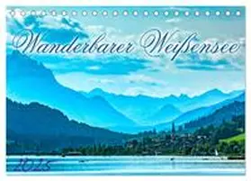 Braun / CALVENDO |  Wanderbarer Weißensee (Tischkalender 2025 DIN A5 quer), CALVENDO Monatskalender | Sonstiges |  Sack Fachmedien