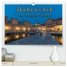 Schneider / CALVENDO |  Dubrovnik zur blauen Stunde (hochwertiger Premium Wandkalender 2025 DIN A2 quer), Kunstdruck in Hochglanz | Sonstiges |  Sack Fachmedien