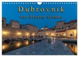 Schneider / CALVENDO |  Dubrovnik zur blauen Stunde (Wandkalender 2025 DIN A4 quer), CALVENDO Monatskalender | Sonstiges |  Sack Fachmedien