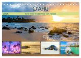 Müller / CALVENDO |  O'ahu - Eine Reise in das Herz von Hawaii (Tischkalender 2025 DIN A5 quer), CALVENDO Monatskalender | Sonstiges |  Sack Fachmedien