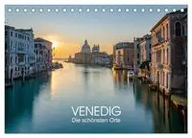 Tesmar / CALVENDO |  Venedig - Die schönsten Orte (Tischkalender 2025 DIN A5 quer), CALVENDO Monatskalender | Sonstiges |  Sack Fachmedien