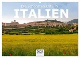 Lederer / CALVENDO |  Die schönsten Orte in Italien. (Wandkalender 2025 DIN A2 quer), CALVENDO Monatskalender | Sonstiges |  Sack Fachmedien