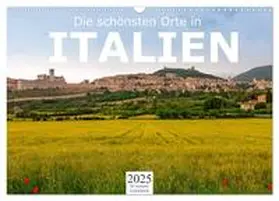 Lederer / CALVENDO |  Die schönsten Orte in Italien. (Wandkalender 2025 DIN A3 quer), CALVENDO Monatskalender | Sonstiges |  Sack Fachmedien