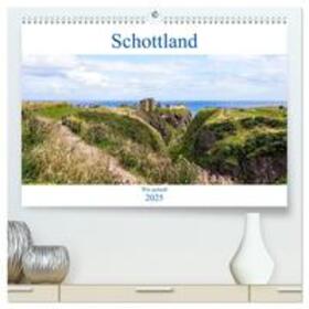 Becker / CALVENDO |  Schottland - Wie gemalt (hochwertiger Premium Wandkalender 2025 DIN A2 quer), Kunstdruck in Hochglanz | Sonstiges |  Sack Fachmedien