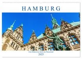 Müller / CALVENDO |  Hamburg - eine Bilderreise durch die Hansestadt (Wandkalender 2025 DIN A2 quer), CALVENDO Monatskalender | Sonstiges |  Sack Fachmedien