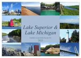 Rothenhöfer / CALVENDO |  Lake Superior & Lake Michigan (Wandkalender 2025 DIN A2 quer), CALVENDO Monatskalender | Sonstiges |  Sack Fachmedien