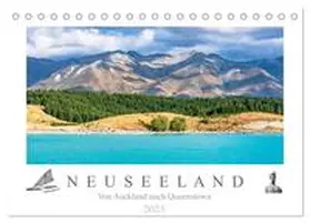 Meyer / CALVENDO |  Neuseeland - Von Auckland nach Queenstown (Tischkalender 2025 DIN A5 quer), CALVENDO Monatskalender | Sonstiges |  Sack Fachmedien