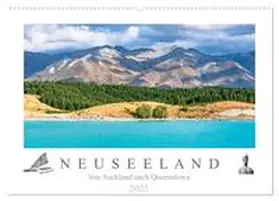 Meyer / CALVENDO |  Neuseeland - Von Auckland nach Queenstown (Wandkalender 2025 DIN A2 quer), CALVENDO Monatskalender | Sonstiges |  Sack Fachmedien