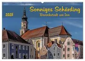 Braun / CALVENDO |  Sonniges Schärding, Barockstadt am Inn (Wandkalender 2025 DIN A2 quer), CALVENDO Monatskalender | Sonstiges |  Sack Fachmedien