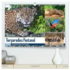 und Yvonne Herzog / CALVENDO |  Tierparadies Pantanal (hochwertiger Premium Wandkalender 2025 DIN A2 quer), Kunstdruck in Hochglanz | Sonstiges |  Sack Fachmedien