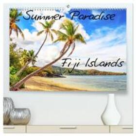 Braun / CALVENDO |  Summer Paradise Fiji (hochwertiger Premium Wandkalender 2025 DIN A2 quer), Kunstdruck in Hochglanz | Sonstiges |  Sack Fachmedien
