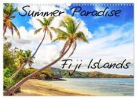 Braun / CALVENDO |  Summer Paradise Fiji (Wandkalender 2025 DIN A3 quer), CALVENDO Monatskalender | Sonstiges |  Sack Fachmedien