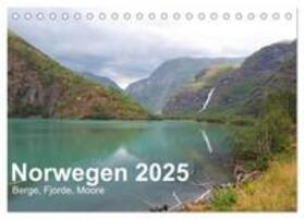 Zimmermann / CALVENDO |  Norwegen 2025 - Berge, Fjorde, Moore (Tischkalender 2025 DIN A5 quer), CALVENDO Monatskalender | Sonstiges |  Sack Fachmedien