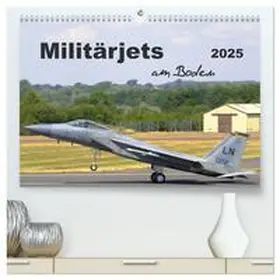 MUC-Spotter / CALVENDO |  Militärjets am Boden (hochwertiger Premium Wandkalender 2025 DIN A2 quer), Kunstdruck in Hochglanz | Sonstiges |  Sack Fachmedien