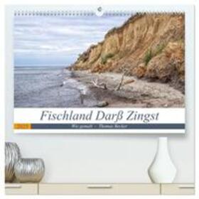 Becker / CALVENDO |  Fischland Darß Zingst - wie gemalt (hochwertiger Premium Wandkalender 2025 DIN A2 quer), Kunstdruck in Hochglanz | Sonstiges |  Sack Fachmedien