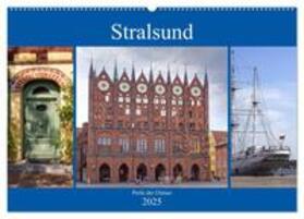 Becker / CALVENDO |  Stralsund - Perle der Ostsee (Wandkalender 2025 DIN A2 quer), CALVENDO Monatskalender | Sonstiges |  Sack Fachmedien