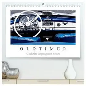 Meyer / CALVENDO |  Oldtimer - Cockpits vergangener Zeiten (hochwertiger Premium Wandkalender 2025 DIN A2 quer), Kunstdruck in Hochglanz | Sonstiges |  Sack Fachmedien