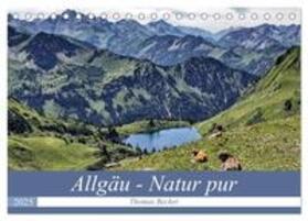 Becker / CALVENDO |  Allgäu - Natur pur (Tischkalender 2025 DIN A5 quer), CALVENDO Monatskalender | Sonstiges |  Sack Fachmedien