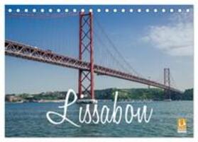 Becker / CALVENDO |  Lissabon Stadtansichten (Tischkalender 2025 DIN A5 quer), CALVENDO Monatskalender | Sonstiges |  Sack Fachmedien