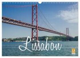 Becker / CALVENDO |  Lissabon Stadtansichten (Wandkalender 2025 DIN A3 quer), CALVENDO Monatskalender | Sonstiges |  Sack Fachmedien