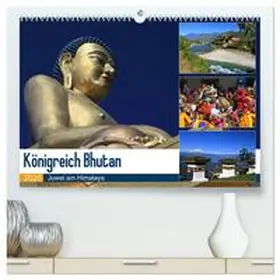 Herzog / CALVENDO |  Königreich Bhutan - Juwel am Himalaya (hochwertiger Premium Wandkalender 2025 DIN A2 quer), Kunstdruck in Hochglanz | Sonstiges |  Sack Fachmedien