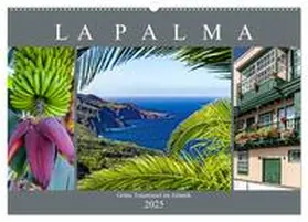 Meyer / CALVENDO |  La Palma - Grüne Trauminsel im Atlantik (Wandkalender 2025 DIN A2 quer), CALVENDO Monatskalender | Sonstiges |  Sack Fachmedien