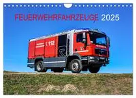 Photoart & Medien / CALVENDO | Feuerwehrfahrzeuge (Wandkalender 2025 DIN A4 quer), CALVENDO Monatskalender | Sonstiges | 978-3-435-33835-1 | sack.de