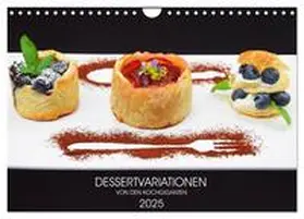 KOCHGIGANTEN / CALVENDO |  DESSERTVARIATIONEN (Wandkalender 2025 DIN A4 quer), CALVENDO Monatskalender | Sonstiges |  Sack Fachmedien