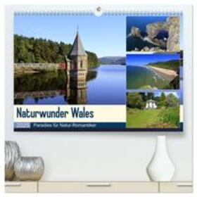 Herzog / CALVENDO |  Naturwunder Wales (hochwertiger Premium Wandkalender 2025 DIN A2 quer), Kunstdruck in Hochglanz | Sonstiges |  Sack Fachmedien