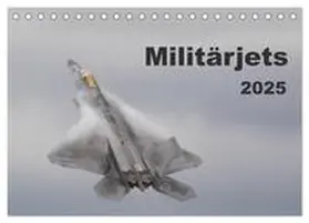 MUC-Spotter / CALVENDO | Militärjets (Tischkalender 2025 DIN A5 quer), CALVENDO Monatskalender | Sonstiges | 978-3-435-34756-8 | sack.de