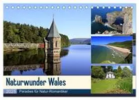 Herzog / CALVENDO |  Naturwunder Wales (Tischkalender 2025 DIN A5 quer), CALVENDO Monatskalender | Sonstiges |  Sack Fachmedien