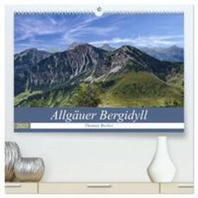 Becker / CALVENDO |  Allgäuer Bergidyll (hochwertiger Premium Wandkalender 2025 DIN A2 quer), Kunstdruck in Hochglanz | Sonstiges |  Sack Fachmedien