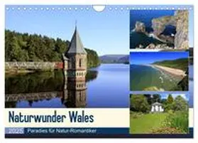 Herzog / CALVENDO |  Naturwunder Wales (Wandkalender 2025 DIN A4 quer), CALVENDO Monatskalender | Sonstiges |  Sack Fachmedien