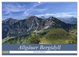Becker / CALVENDO |  Allgäuer Bergidyll (Wandkalender 2025 DIN A2 quer), CALVENDO Monatskalender | Sonstiges |  Sack Fachmedien