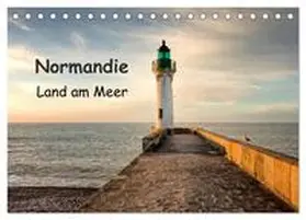 Berger / CALVENDO |  Normandie - Land am Meer (Tischkalender 2025 DIN A5 quer), CALVENDO Monatskalender | Sonstiges |  Sack Fachmedien