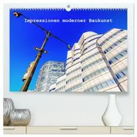 Müller / CALVENDO |  Impressionen moderner Baukunst (hochwertiger Premium Wandkalender 2025 DIN A2 quer), Kunstdruck in Hochglanz | Sonstiges |  Sack Fachmedien