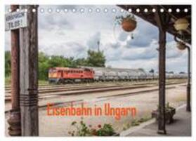 Becker / CALVENDO |  Eisenbahn in Ungarn (Tischkalender 2025 DIN A5 quer), CALVENDO Monatskalender | Sonstiges |  Sack Fachmedien